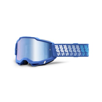 100% Accuri 2, MX okuliare - Yarger - Mirror Blue Lens