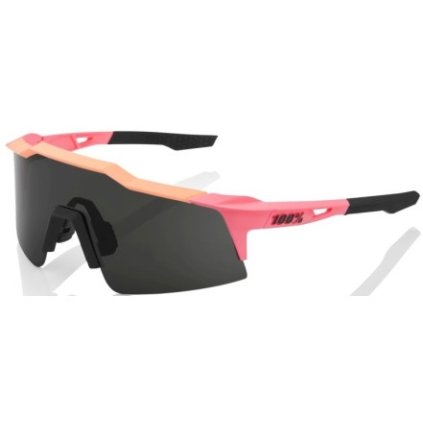 100% Speedcraft SL, okuliare - Matte Washed Out Neon Pinkoke Lens