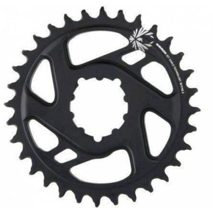 Sram X-SYNC Eagle CF, prevodník - 30 zubov - DM 6 mm offset - karbón/čierny