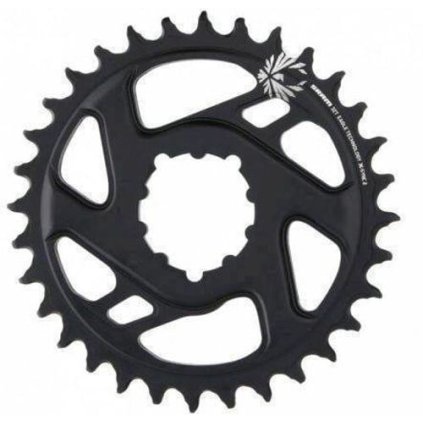 Sram X-SYNC Eagle CF, prevodník - 32 zubov - DM 6 mm offset - karbón/čierny