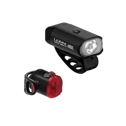 Lezyne Light Pair Mini Drive 400Xl / Femto Usb Pair Black / Black