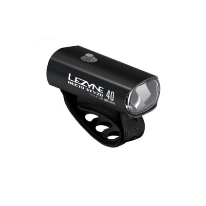 Lezyne Hecto Drive Stvzo 40, predné svetlo na bicykel - Black/Hi Gloss