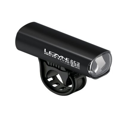 Lezyne Hecto Drive Stvzo Pro 65 Lux, predné svetlo na bicykel - Black/Hi Gloss