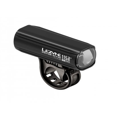 Lezyne Power Stvzo Pro 115, predné svetlo na bicykel - Black/Hi Gloss