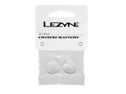 Lezyne Cr 2032 Battery - 2 - Pack Silver