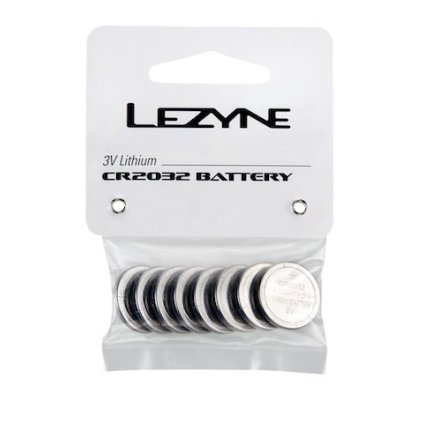 Lezyne Cr 2032 Battery - 8 - Pack Silver