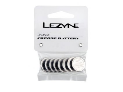 Lezyne Cr 2032 Battery - 8 - Pack Silver