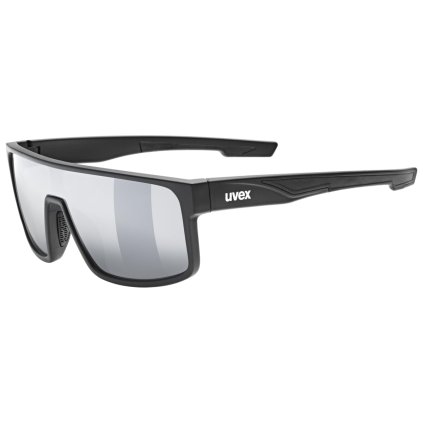 UVEX LGL 51, okuliare - Black Mat/Mir.Silver