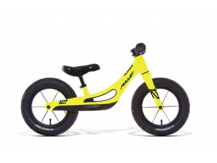 Odrážadlo Amulet 12 Runner - Yellow