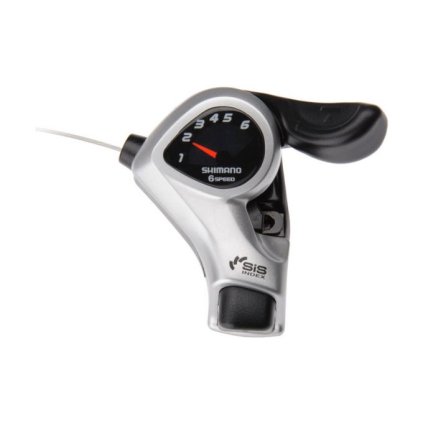Radenie Shimano SL-TX50 7-K. PRAVÉ STRIEBRONÉ
