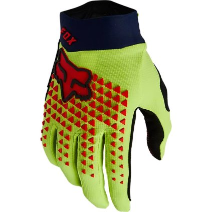 Detské rukavice Fox Yth Defend Glove Fluo Yellow