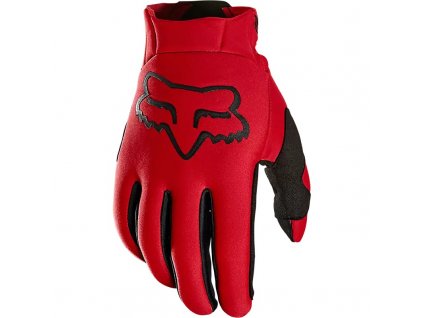 Zimné rukavice Fox Legion Thermo Gloves Fluo Red