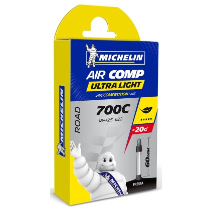 Michelin Air Comp Ultralight Gal-Fv 60Mm 700X18/25, duša