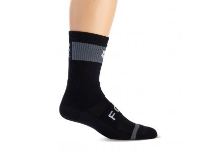 Cyklo ponožky Fox 8" Defend Winter Sock Black