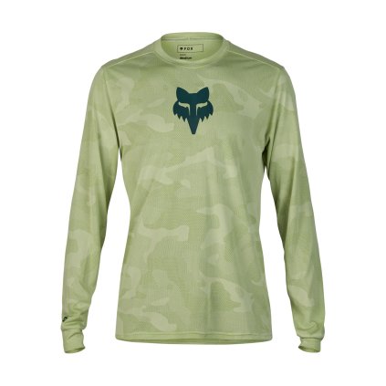 Cyklistický dres Fox Ranger Tru Dri Ls Jersey Cactus