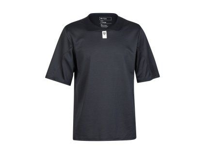 Detský cyklistický dres Fox Yth Defend Ss Jersey Black