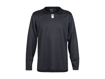 Detský cyklistický dres Fox Yth Defend Ls Jersey Black