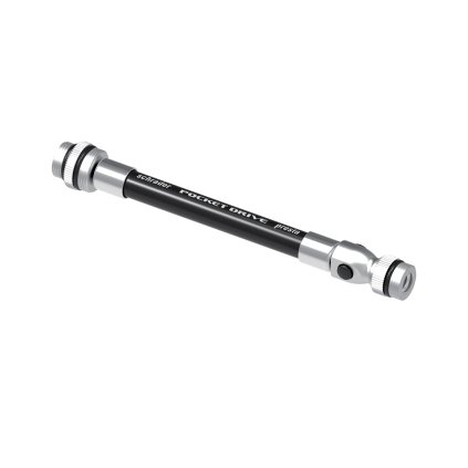 Lezyne Abs Flex Hose - Pocket Drive Black/Silver