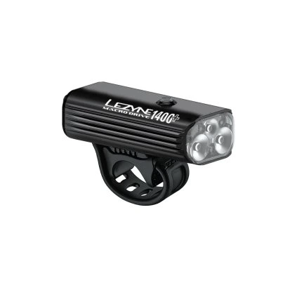 Lezyne Light Front Macro Drive 1400+ Front Satin Black