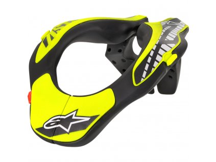 Krčná ortéza Alpinestars Youth Neck Support Black/Yellow