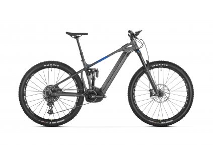 Elektrický celoodpružený bicykel Mondraker Crafty R grey/nimbus grey/carrera blue 2024