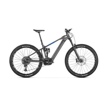 Elektrický celoodpružený bicykel Mondraker Crafty R grey/nimbus grey/carrera blue 2024