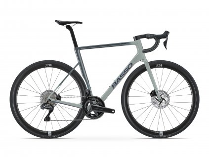 BASSO Astra disc, gray asphalt, Shimano Ultegra Di2, Microtech RE38