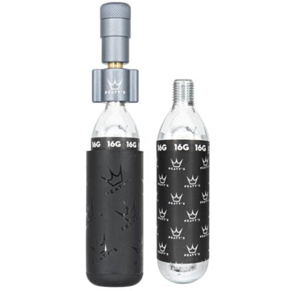 127261 peaty s holeshot co2 pumpa bombicky 2 ks road gravel 16g slate ppr hti rag slt 12 mnoz uni