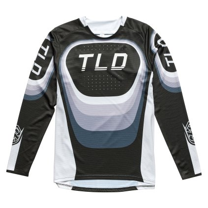 TLD B24D1 YOUTH SPRINT JERSEY ICON REVERB BLK 01