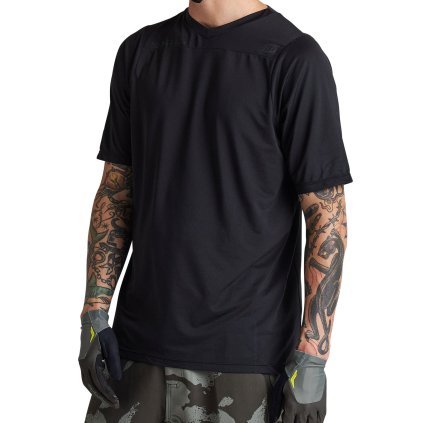 TLD B24D1 SKYLINE SS JERSEY MONO BLK 06