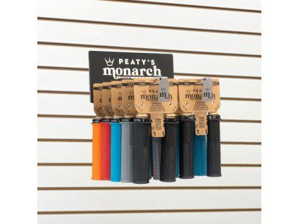Peaty's Monarch Grips Pos Display - Slat Wall