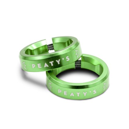 Peaty's Monarch, lock ring - Emerald