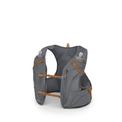 Osprey Duro 1.5, bežecká vesta - 1,5 L - s fľašami - S - Phantom Grey/Toffee Orange