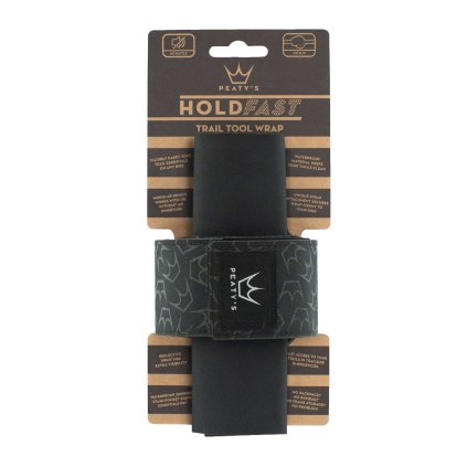 Peaty's Holdfast Trail Tool Wrap - Nightrider Black