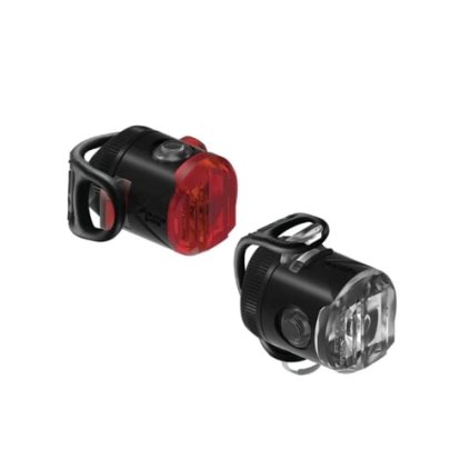 Lezyne Femto Usb C Drive, set svetiel na bicykel - Black