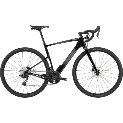 Cannondale Topstone Carbon 3 L, bicykel - Tinted black w/ white