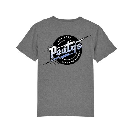 Peaty's Pubwear, tričko - Lightning/Mid-Heather Grey