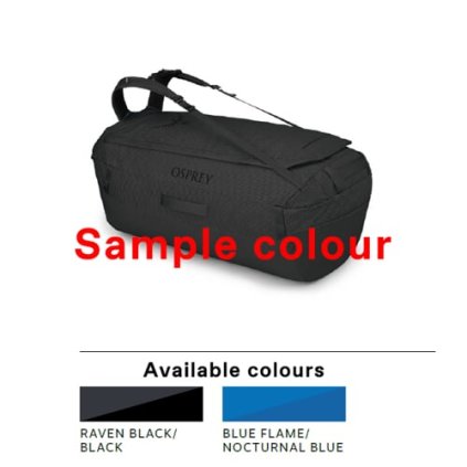 Osprey Transporter Duffel 150, cestovná taška (duffel) - 150 L - Raven Black