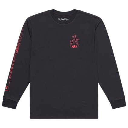 TLD Torched, tričko LS - Carbon