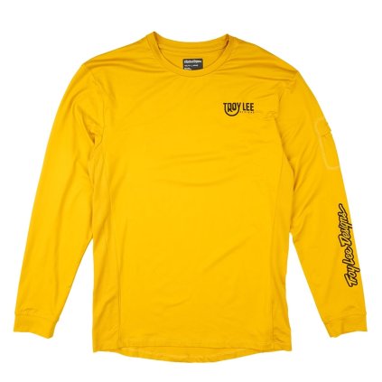 TLD Ruckus Ride Tee, detský dres LS - Eyez Safron