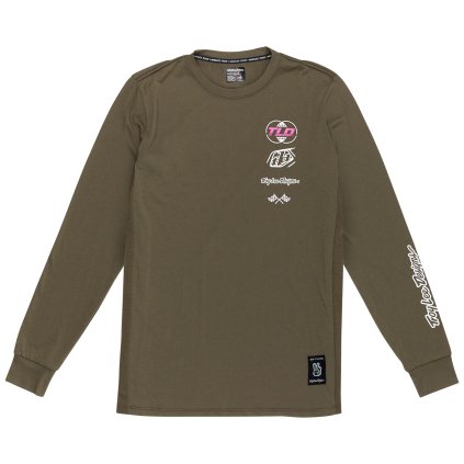 TLD Skyline Ride Tee, detský dres - Worldwide Caper (Veľkosť XS)