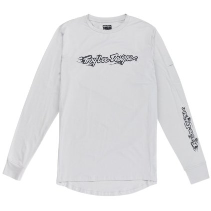TLD Ruckus Ride Tee, dres LS - Burn Out Mist