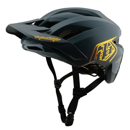 TLD Flowline Point, prilba - Gray/ Gold