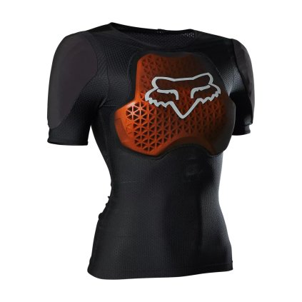 Fox W Baseframe Pro Ss-C0, dámsky chránič hrude na bicykel - Black