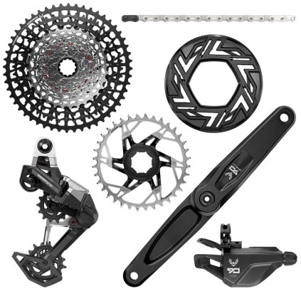 Sram Eagle 90 eMTB, kompletná sada - 165 mm kľuky - Sram/Brose
