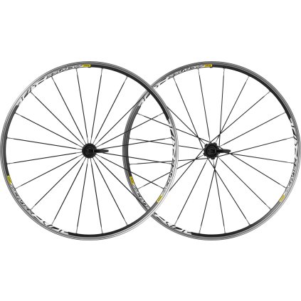 Mavic Crossride RB, zapletené kolesá 26" (pár) - ráfikové brzdy - HG orech