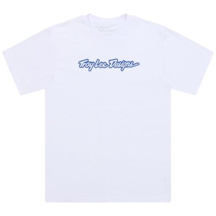 TLD Signature, tričko - White