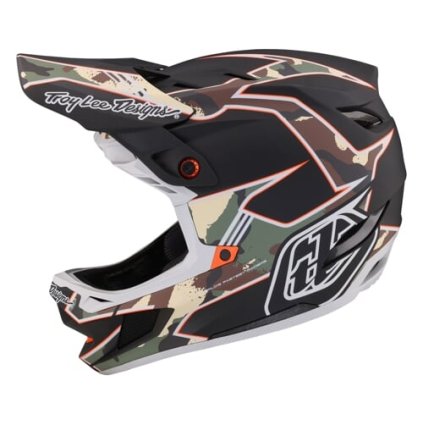 TLD D4 Composite Mips, prilba - Matrix Camo Army Green