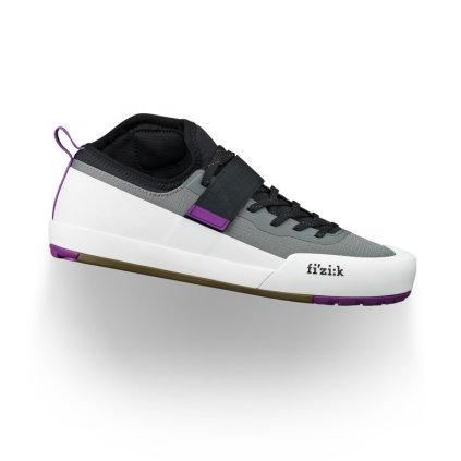 Fizik Gravita Tensor Flat, tretry - White - Purple (Veľkosť 36)