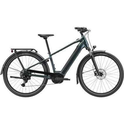 Cannondale Tesoro X 3+, elektrobicykel - Gunmetal Green (Veľkosť S)
